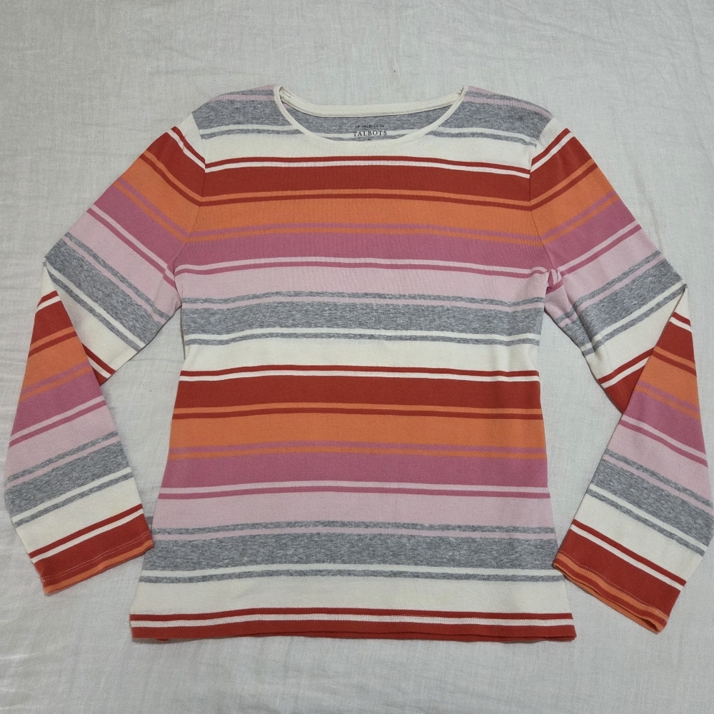 Talbots Striped Top
